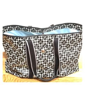 Coach weekender/extra large tote